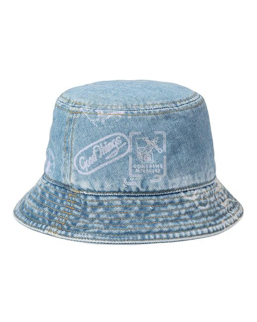 Carhartt Blue Stamp Bucket Hat "Maitland" Stamp Denim, 13.5 o