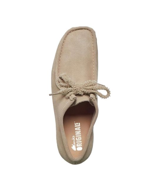 Clarks Wallabee 2604 in Natural für Herren
