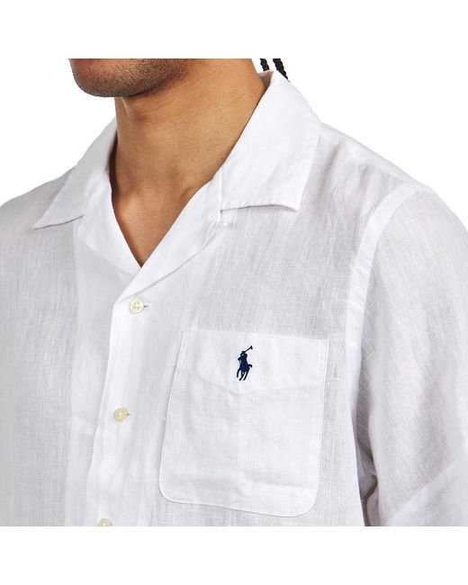 Polo Ralph Lauren M Short Sleeve Sport Shirt in White für Herren