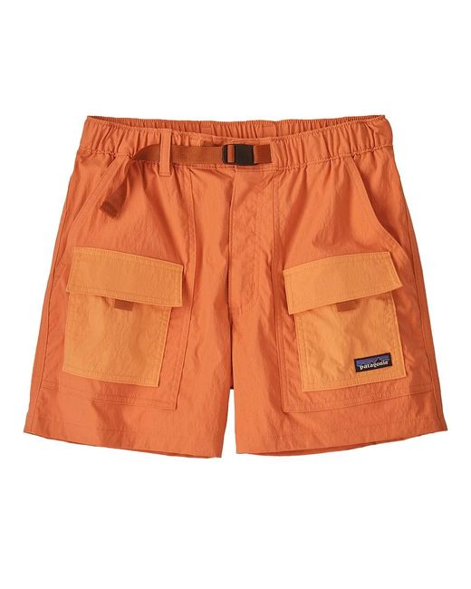 Patagonia Orange Outdoor Everyday Shorts