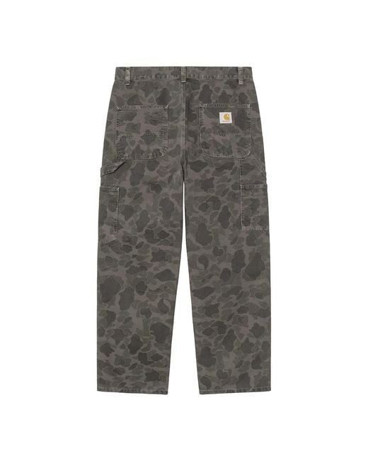 Carhartt Duck Single Knee Pant "Dearborn" Canvas, 12 oz in Gray für Herren