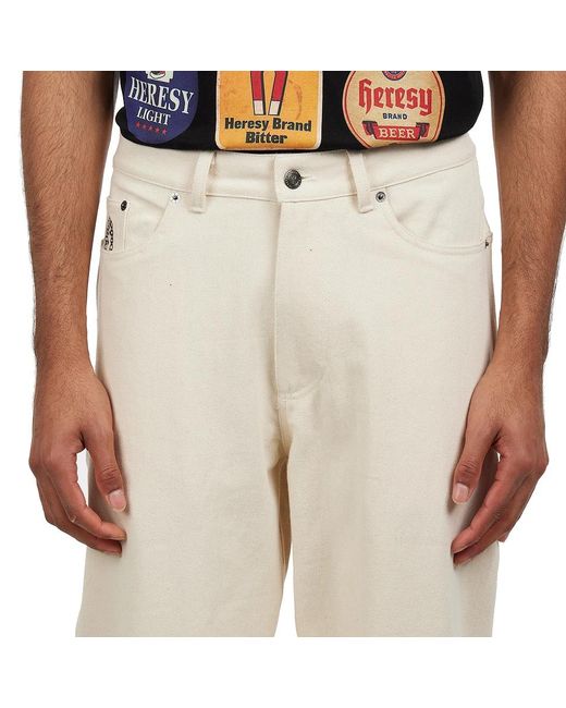 Heresy Rogue Jeans in White für Herren