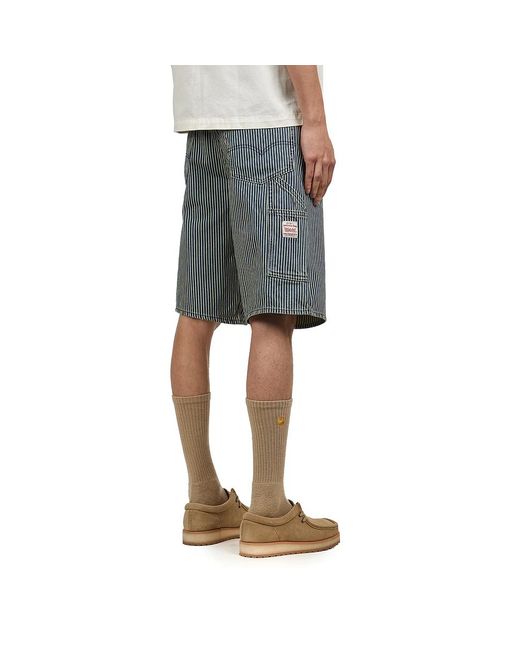 Levi's 568 Loose Carpenter Shorts in Gray für Herren