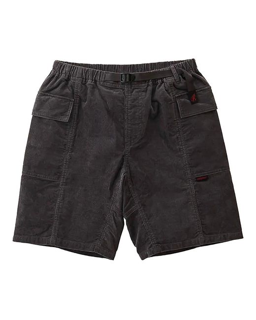 Gramicci Black Corduroy W's Utility Shorts