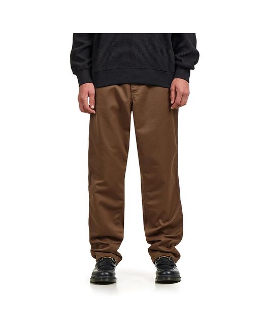 Carhartt Simple Pant "Denison" Twill, 8.8 oz in Brown für Herren