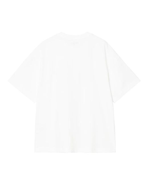 Carhartt S/S Signature Script T-Shirt in White für Herren