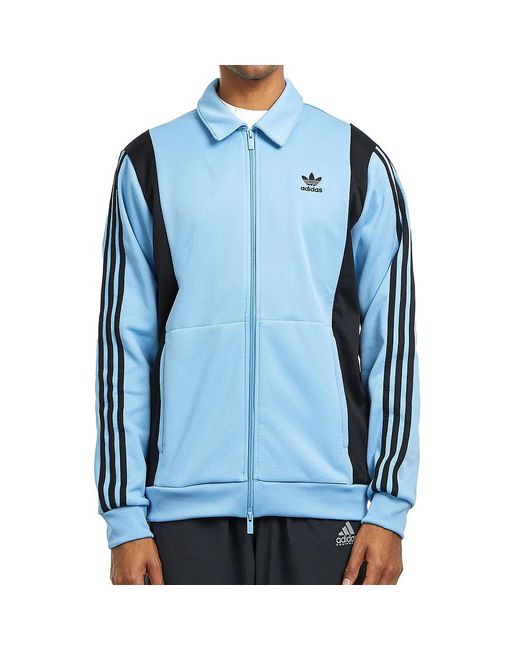 Adidas Adicolor Panel Track Top in Blue für Herren