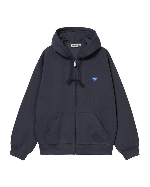 Carhartt Hooded Heart II Hartt Sweat Jacket in Blue für Herren