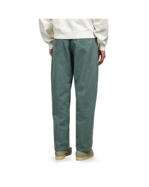 Carhartt Green W' Brandon Pant "Clark" Twill, 10.5 oz