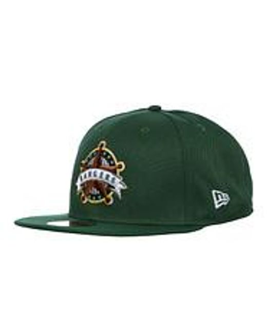 KTZ Green Texas Rangers MLB Coop Alt 59Fifty Cap