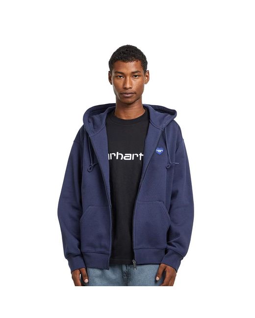 Carhartt Hooded Heart II Hartt Sweat Jacket in Blue für Herren