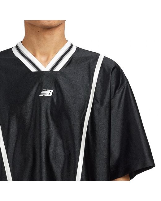 New Balance Poly Tricot Shooting Top in Black für Herren