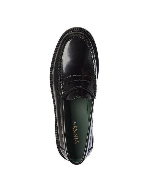 VINNY'S Yardee Mocassin Loafer in Black für Herren