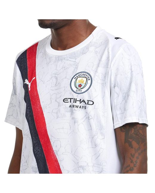 PUMA MCFC Jersey Replica in Red für Herren