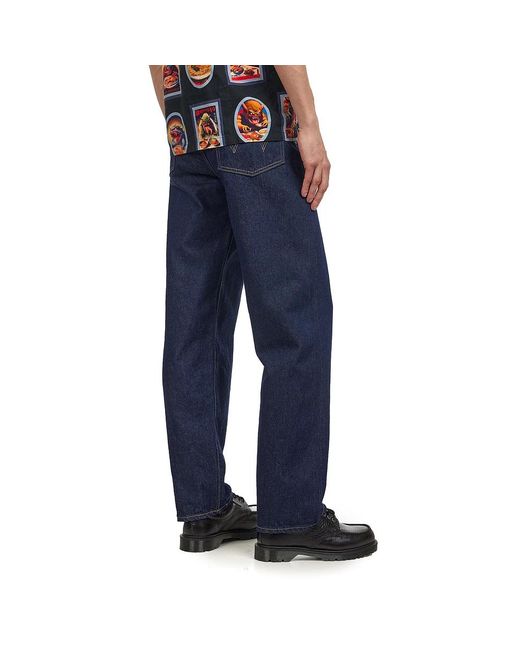 Edwin Loose Fit Kaihara Pure Indigo Openend Denim, 12.5 oz in Blue für Herren