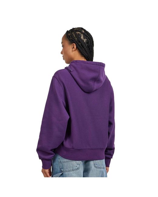 Carhartt Purple W' Hooded American Script Sweat