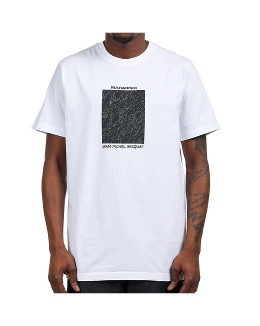 Maharishi Maha Basquiat Camo Box T-Shirt in White für Herren