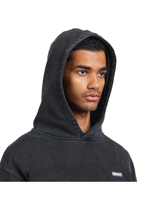 Butter Goods Basic Pullover Hood in Black für Herren