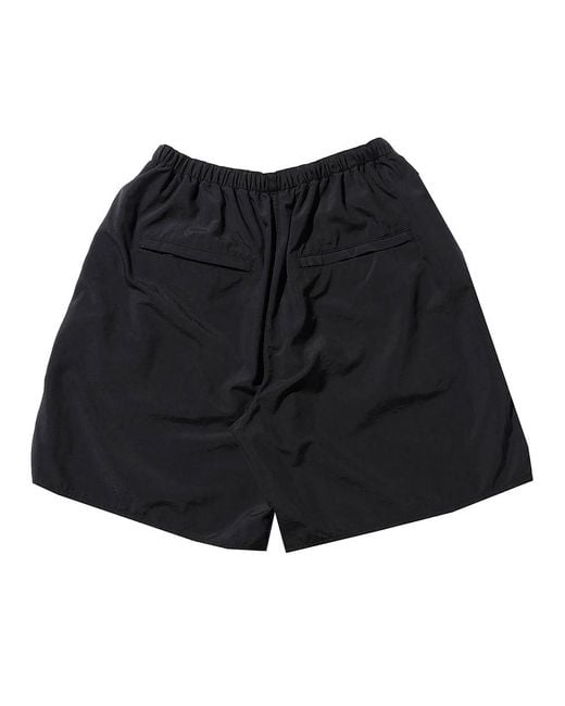 Beams Plus MIL Athletic Shorts Nylon in Black für Herren