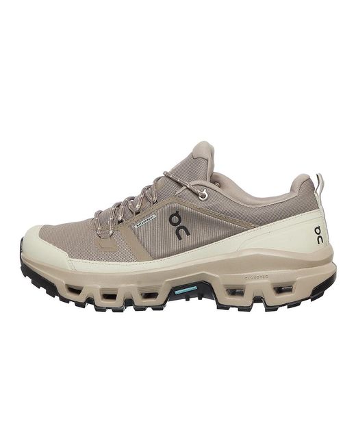 On Shoes Cloudrock Low WP in Gray für Herren
