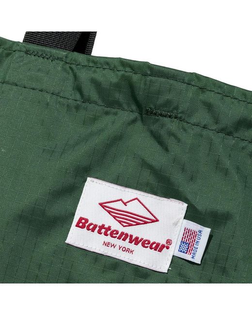 Battenwear Green Packable Tote
