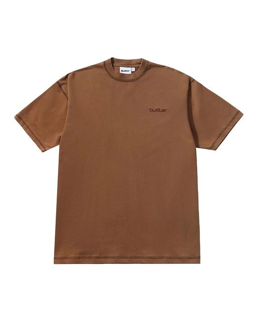 Butter Goods Alpine Tee in Brown für Herren