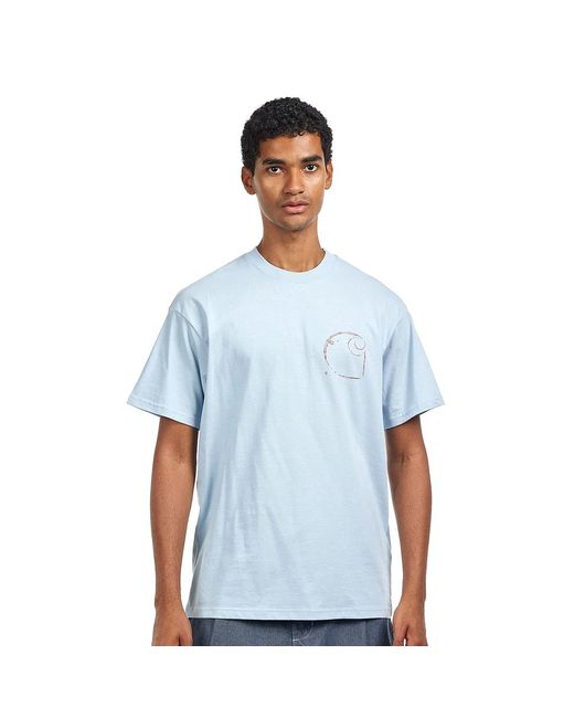Carhartt S/S Java T-Shirt in Blue für Herren