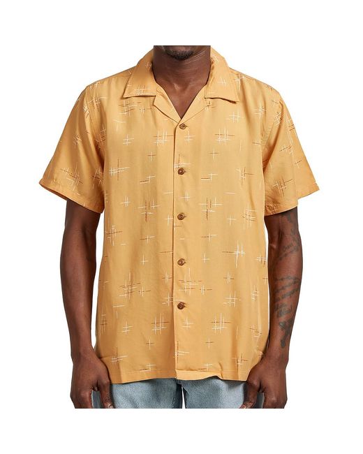 Nudie Jeans Arvid 50s Hawaii Shirt in Natural für Herren