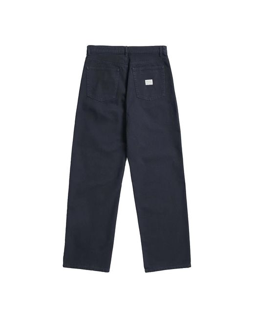 Norse Projects Mogens Relaxed 5 Pocket Heavy Twill in Blue für Herren