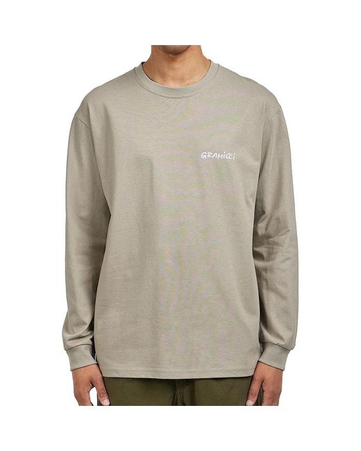 Gramicci Geared Up L/S Tee in Gray für Herren