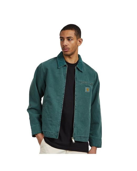 Carhartt WIP Detroit Jacket "Dearborn" Canvas, 12 oz in Green für Herren