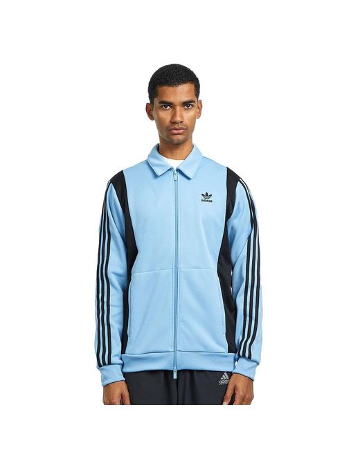 Adidas Adicolor Panel Track Top in Blue für Herren