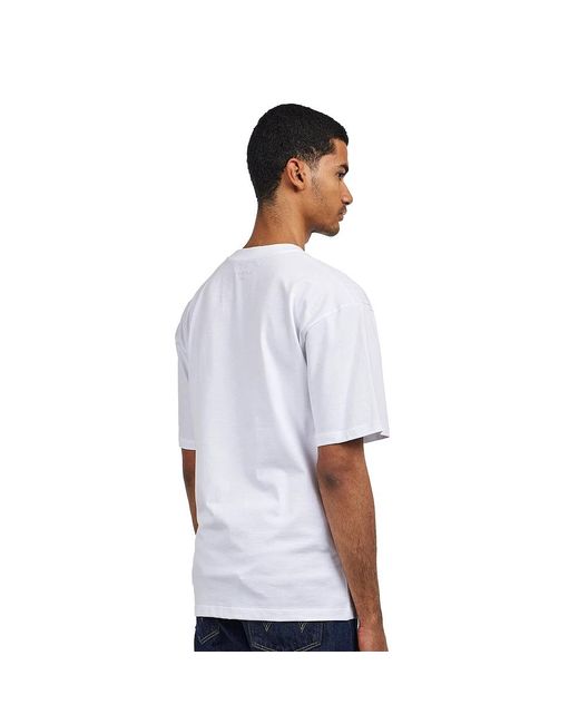 Edwin Sunset On Fuji San T-Shirt SS in White für Herren