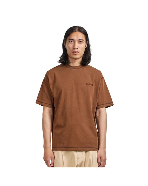 Butter Goods Alpine Tee in Brown für Herren