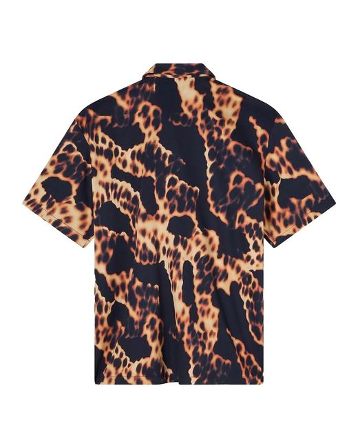 Edwin Yakedo Shirt SS in Blue für Herren