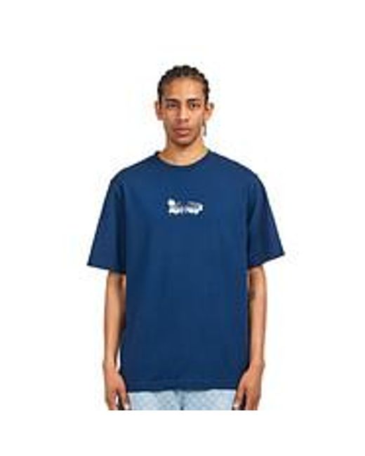 Daily Paper Scratch Logo SS T-Shirt in Blue für Herren