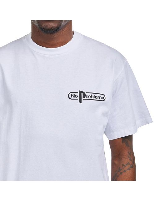 No Problemo No Limits SS Tee in White für Herren