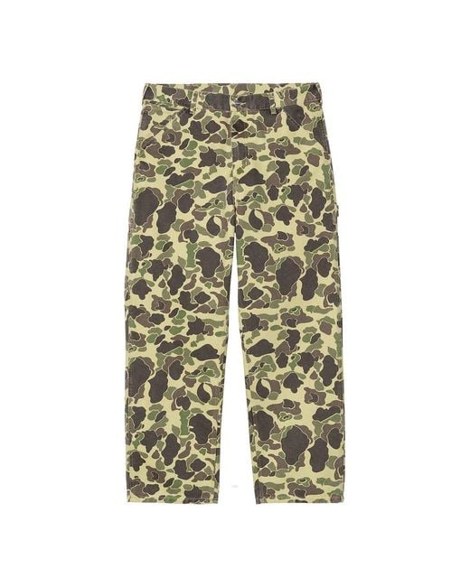 Carhartt Duck Single Knee Pant "Dearborn" Canvas, 12 oz in Green für Herren
