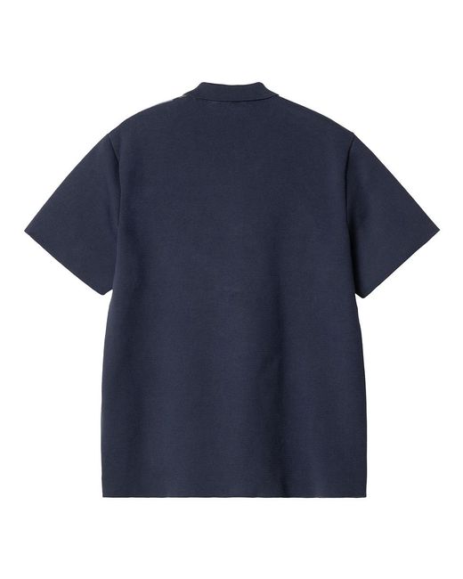Carhartt S/S Memory Knit Shirt in Blue für Herren