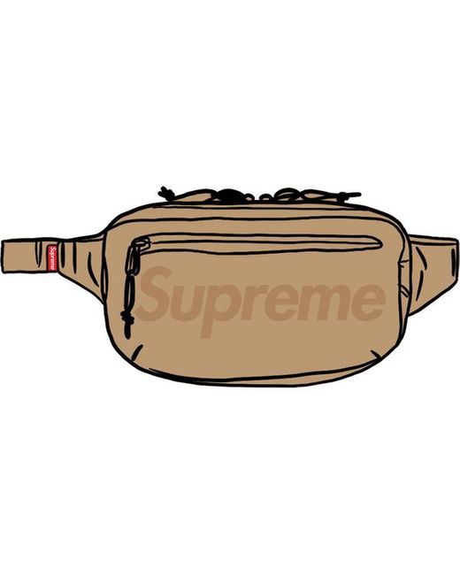 Supreme Synthetic String Waist Bag ss 21 Womens Mens Bags Mens Tote bags 