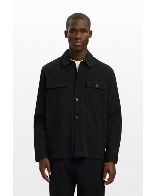 SELECTED Πουκαμισο in Black für Herren