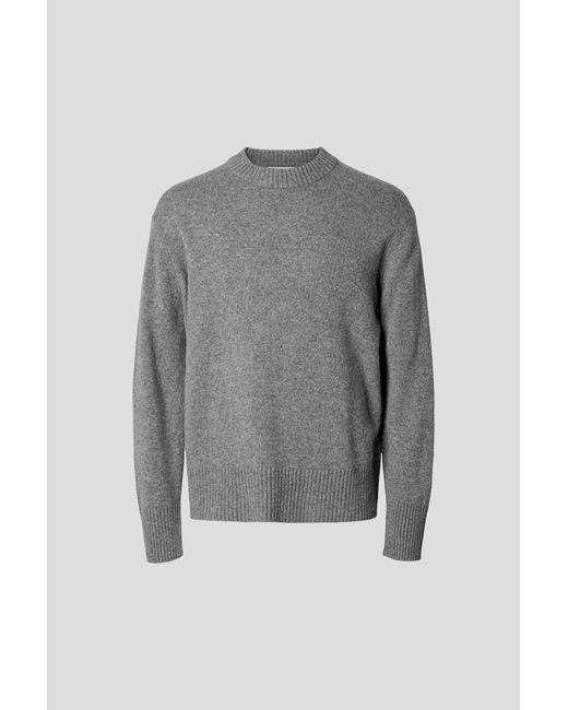 SELECTED Πλεκτο S in Gray für Herren