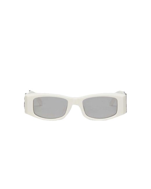 Palm Angels Angel Sunglasses in White for Men | Lyst UK