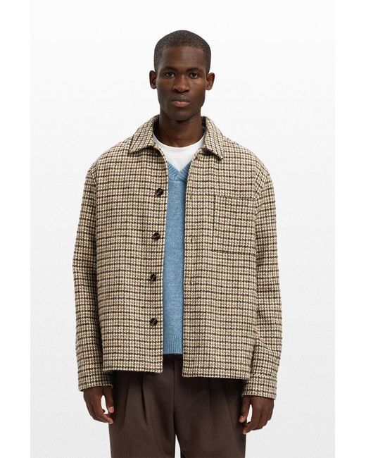 SELECTED Bomber S in Natural für Herren