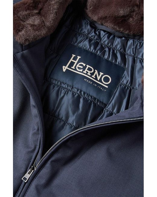 Herno Μπουφαν in Blue für Herren