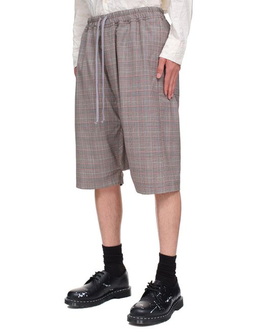 Junya Watanabe Wool Dropped Plaid 