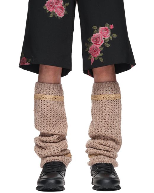 NAMESAKE Saint Leg Warmers in Black for Men | Lyst