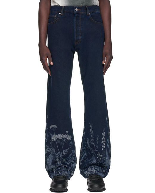 Cmmn Swdn Denim Floral Embroidered 