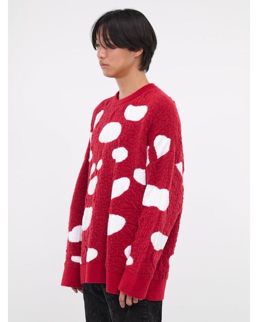 Loewe Mushroom Sweater in Red for Men | Lyst