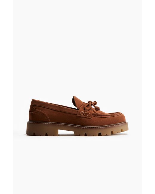 H&M Brown Chunky Loafer